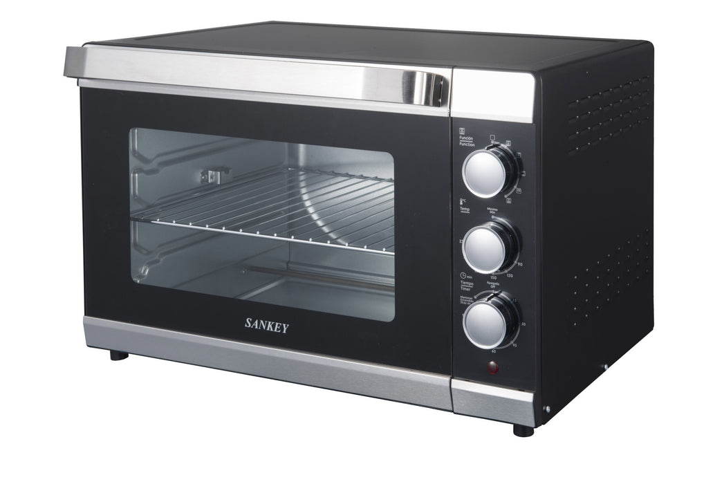 Sankey Electric Oven, Black, 55 Liters, 1500 w