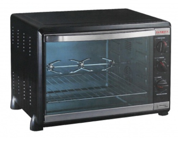 Sankey Conventional Toaster/Rotissiere, Black, OT-250, 52 liters