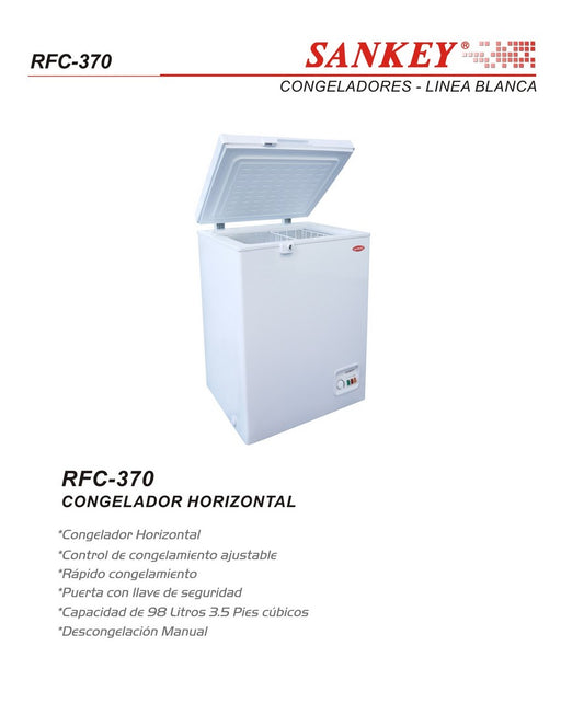 Sankey Chest Freezer, Model #RFC-370