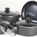 Sankey 7-Piece Die Cast Aluminium Cookware Set, 