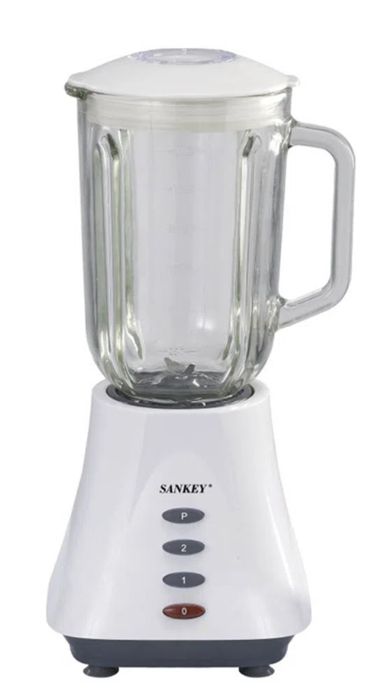 Sankey 2-Speed Blender Glass Jar, White, 1.5 L