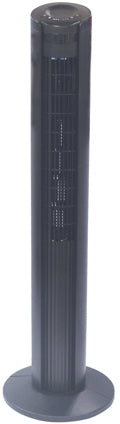 Sankey Black Tower Fan, 42 inch, 3 speeds with Remote Control, Model # FN-40T01BR