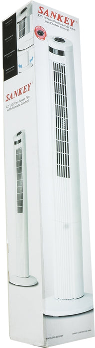 Sankey 42" (107 cm) Tower Fan with Remote Control, 