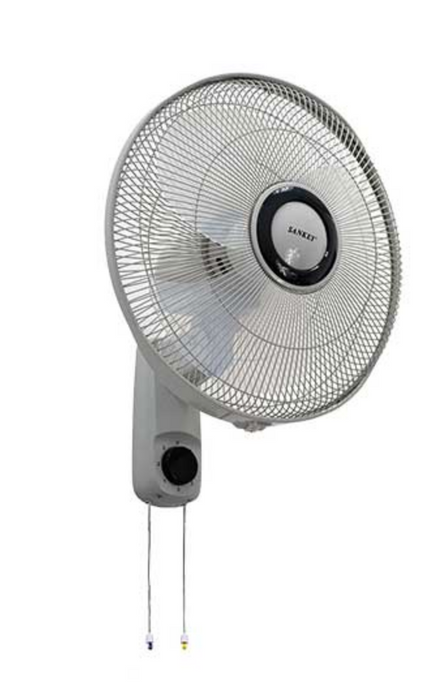 Sankey 16-Inch Wall Fan, White, FN-1846, 1 pc