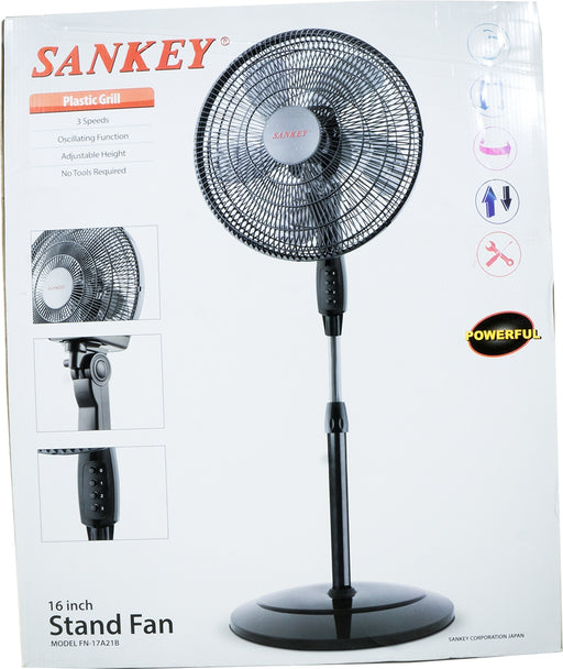 Sankey Stand Fan 16", Model #17A21B