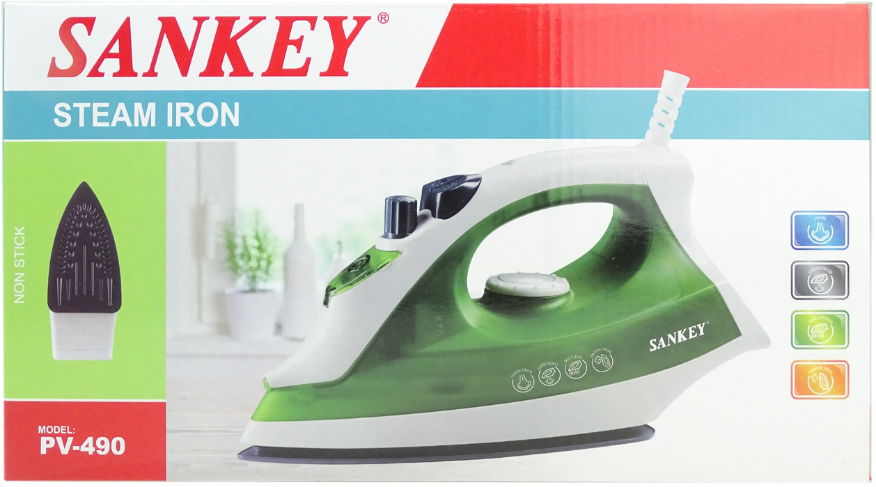 Sankey Steam Iron, Model #: PV-490