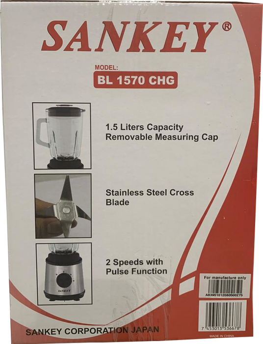 Sankey Jar Blender, BL 1570 , 120 V