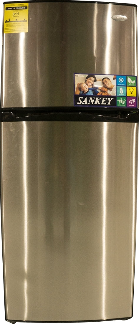 Sankey Refrigerator, Stainless Steel with Black Handles, 327 L, Model # RF-1261SST