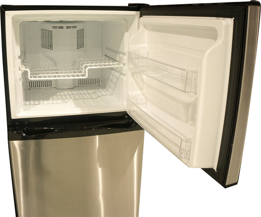 Sankey Refrigerator, Stainless Steel with Black Handles, 327 L, Model # RF-1261SST