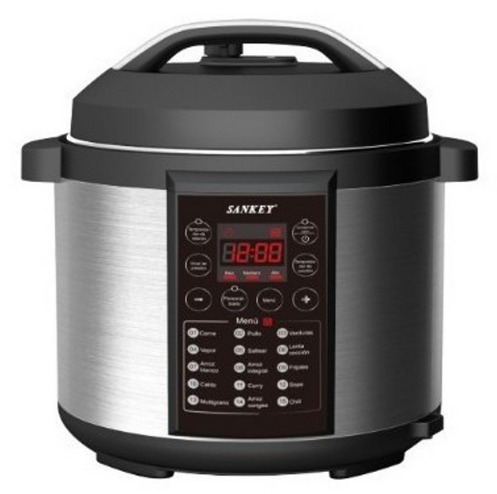 Sankey Stainless Steel Electric Pressure Cooker, KE-65D, 6.5 L