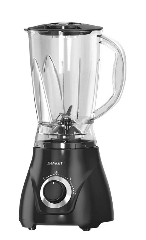 Sankey 2-Speed Blender Plastic Jar, Black , 1.5 L