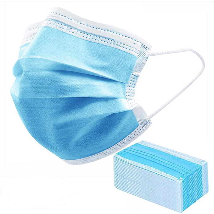 Hongyu 3-Layer Disposable Face Mask , 50 ct