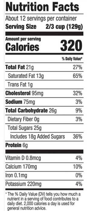 Haagen-Dazs Vanilla Ice Cream , 64 oz