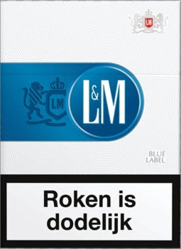 L&M Cigarettes, Blue Label, 10-pack (slof)