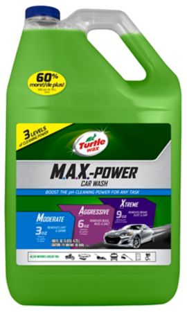 Turtle Wax MAX Power Car Wash, 160 oz