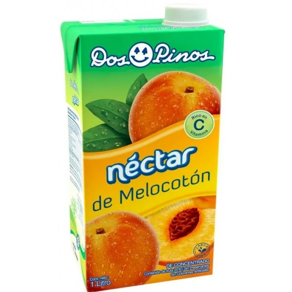 Dos Pinos Nectar Peach Juice , 1 L