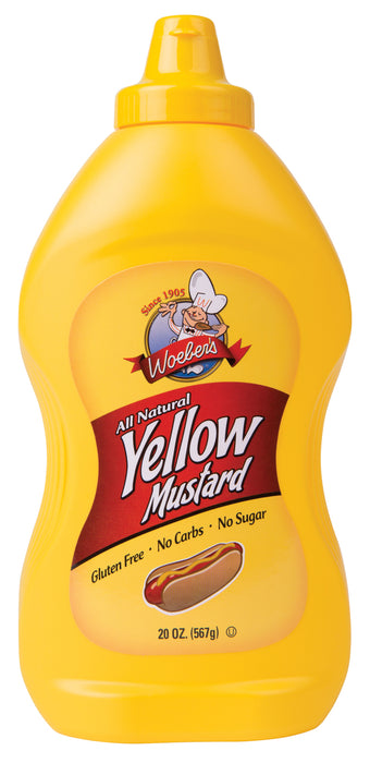 Woeber's Yellow Mustard , 20 oz