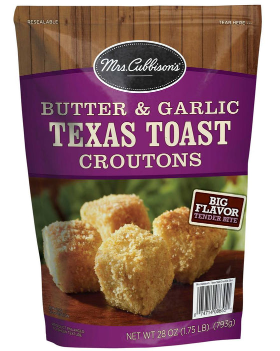 Mrs. Cubbison's Butter & Garlic Texas Toast Croutons, 28 oz