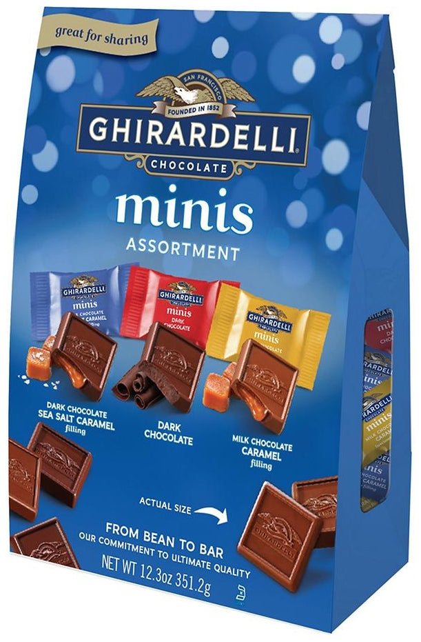 Ghirardelli Minis Chocolate Assortment, 18 oz