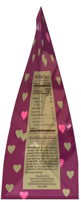 Ghirardelli Chocolate Assortment Duet Hearts , 15.4 oz