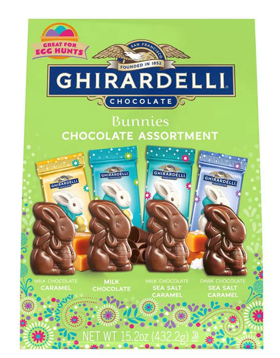 Ghirardelli Bunnies Assortment Chocolates, 15.2 oz