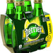 Perrier Sparkling Natural Mineral Water, Lemon, 4-pack, 4 x 11 oz