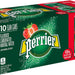 Perrier Strawberry Flavored Sparkling Mineral Water, 10 x 8.45 oz