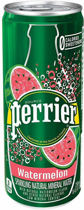 Perrier Watermelon Flavored Sparkling Mineral Water, 10 x 8.45 oz