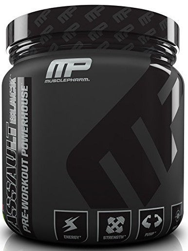 MP MusclePharm Black Label Assault Pre-Workout, Watermelon, 0.77 lbs