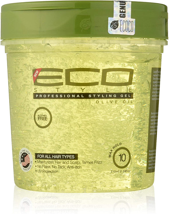 Eco Style Professional Styling Gel With Olive Oil , 24 oz
