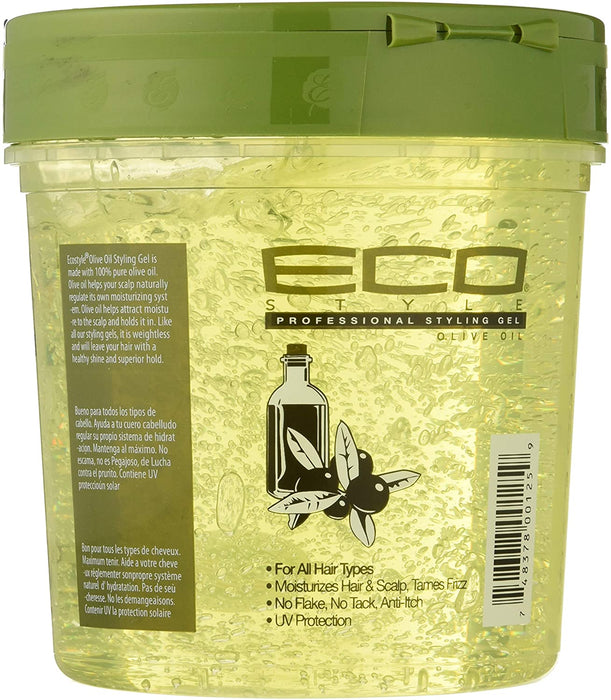Eco Style Professional Styling Gel With Olive Oil , 24 oz