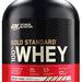 ON Gold Standard 100% Whey Rocky Road Protein Powder Drink Mix, 72 servings, 5 lbs (2.36 kg)