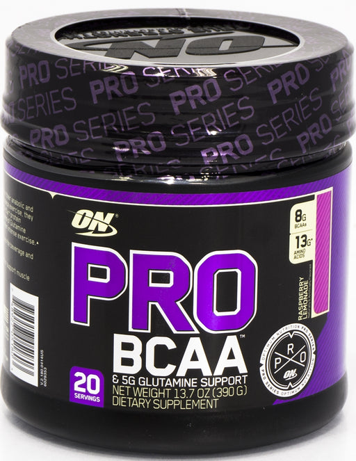 On Pro BCAA & 5G Glutamine Support, Raspberry Lemonade, 13.7 oz