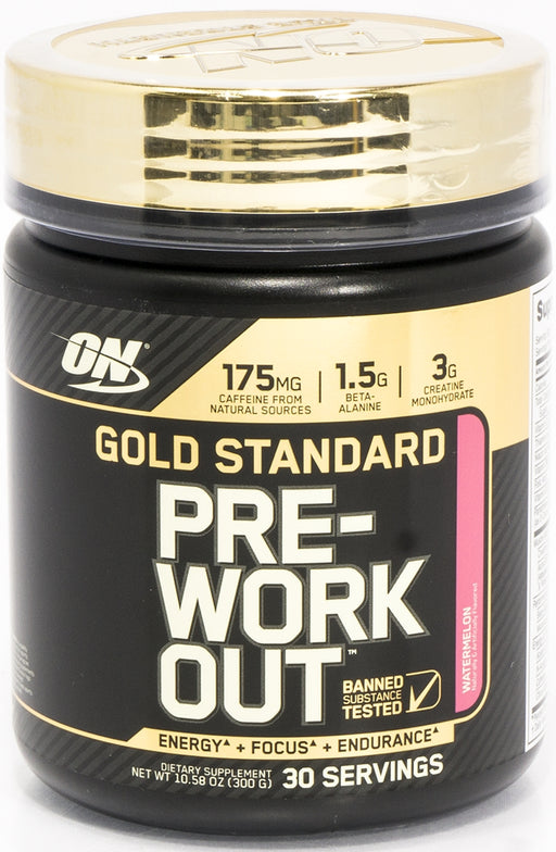 On Gold Standard Pre Workout, Watermelon, 10.58 oz