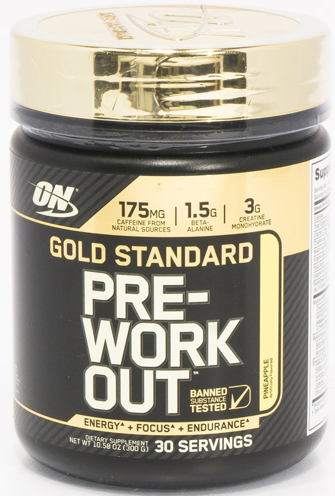 On Gold Standard Pre Workout, Pineapple, 10.58 oz