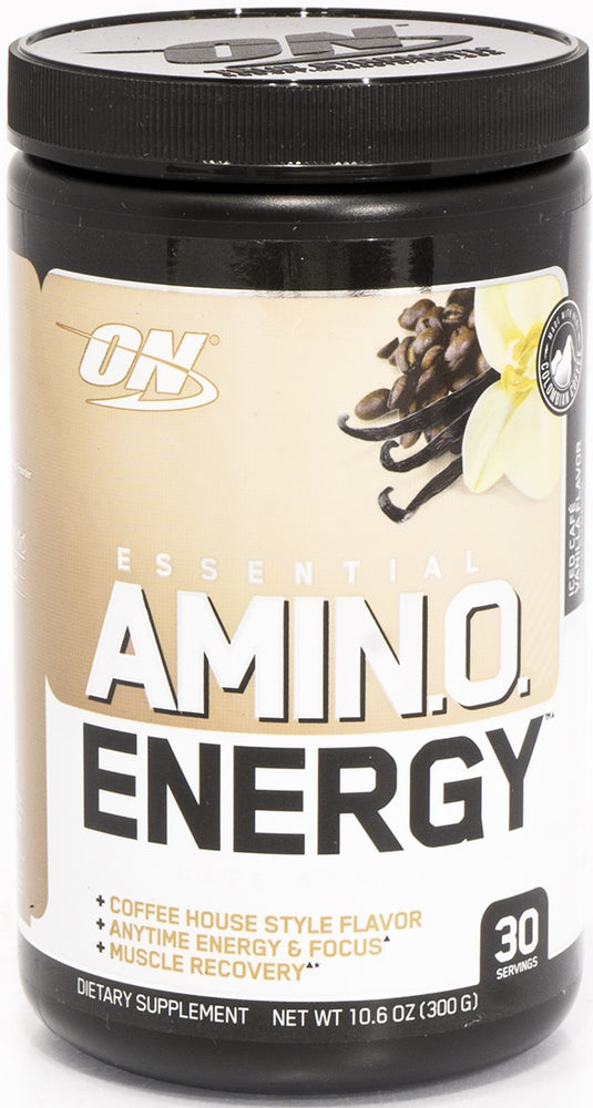 On Essential Amino Energy, Cafe Vanilla, 10.6 oz
