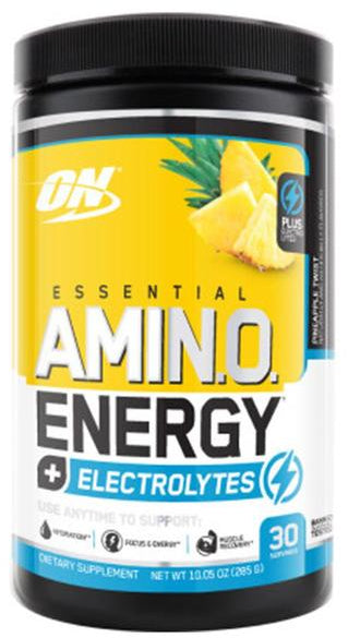 ON Essential AMIN.O. Energy Electrolytes Pineapple Twist Dietary Supplement, 30 servings, 10.05 oz (285 gr)