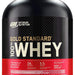 ON Gold Standard 100% Whey Delicious Strawberry Protein Powder Drink Mix, 72 servings, 5 lbs (2.36 kg)