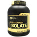 ON Gold Standard 100% Isolate Rich Vanilla Whey Protein Powder Drink Mix, 76 servings, 5 lbs (2.36 kg)