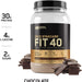 ON Gold Standard FIT 40 Chocolate Protein Powder Mix (for active 40+), 20 servings, 1.81 lbs (820 gr)