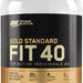 ON Gold Standard FIT 40 Vanilla Protein Powder Mix (for active 40+), 20 servings, 17.2 lbs (790 gr)