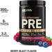 ON Gold Standard PRE Advanced Berry Blast Dietary Supplement, 20 servings, 14.1 oz (400 gr)