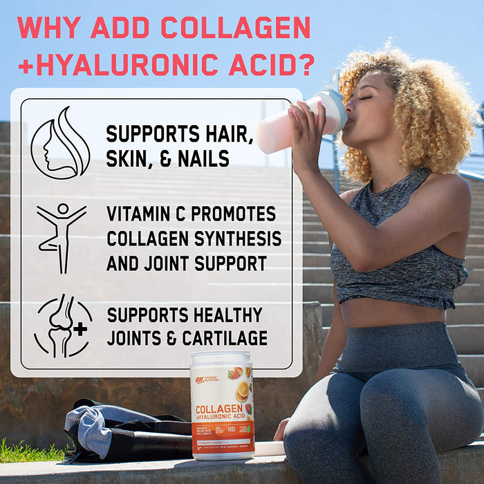 ON Collagen +Hyaluronic Acid Unflavored Dietary Supplement, 28 servings, 1.42 lbs (644 gr)