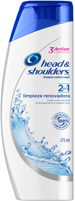 Head & Shoulders 2 in 1 Renovating Cleaning Shampoo, 375 ml — Goisco.com