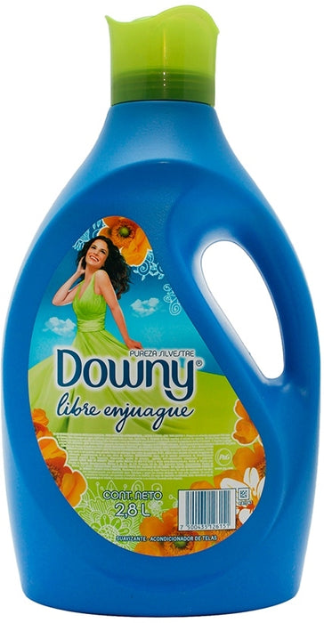 Downy No Rinse Fabric Softner, Wild Purity, 2.8 L