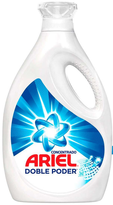 Ariel Concentrated Double Power Liquid Laundy Detergent , 2.8 L