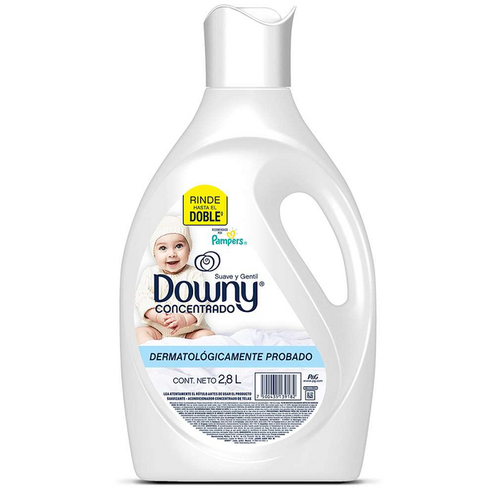 Downy Concentrated Soft & Gentle Fabric Softener , 2.8 L