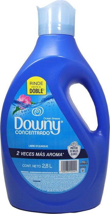 Downy Ocean Breeze Fabric Softener, 2.8 L