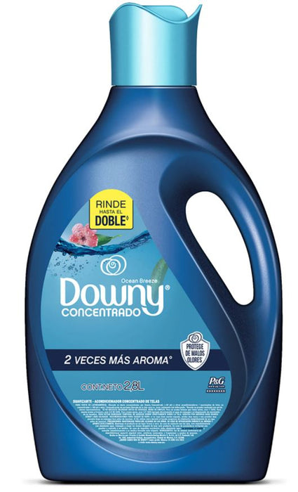 Downy Concentrated Ocean Breeze Fabric Softener , 2.8 L