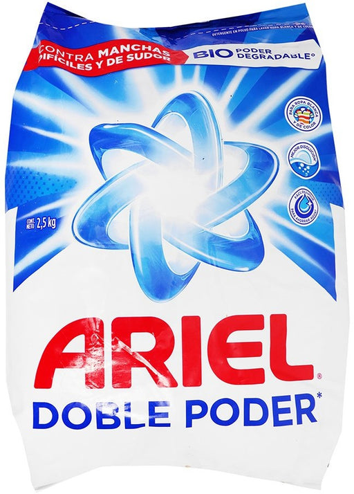 Ariel Powder Laundry Detergent, Original, 2,5 kg